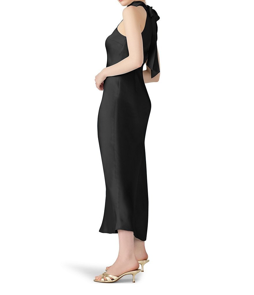 Lara High Neck Sleeveless Maxi Dress - Image 5