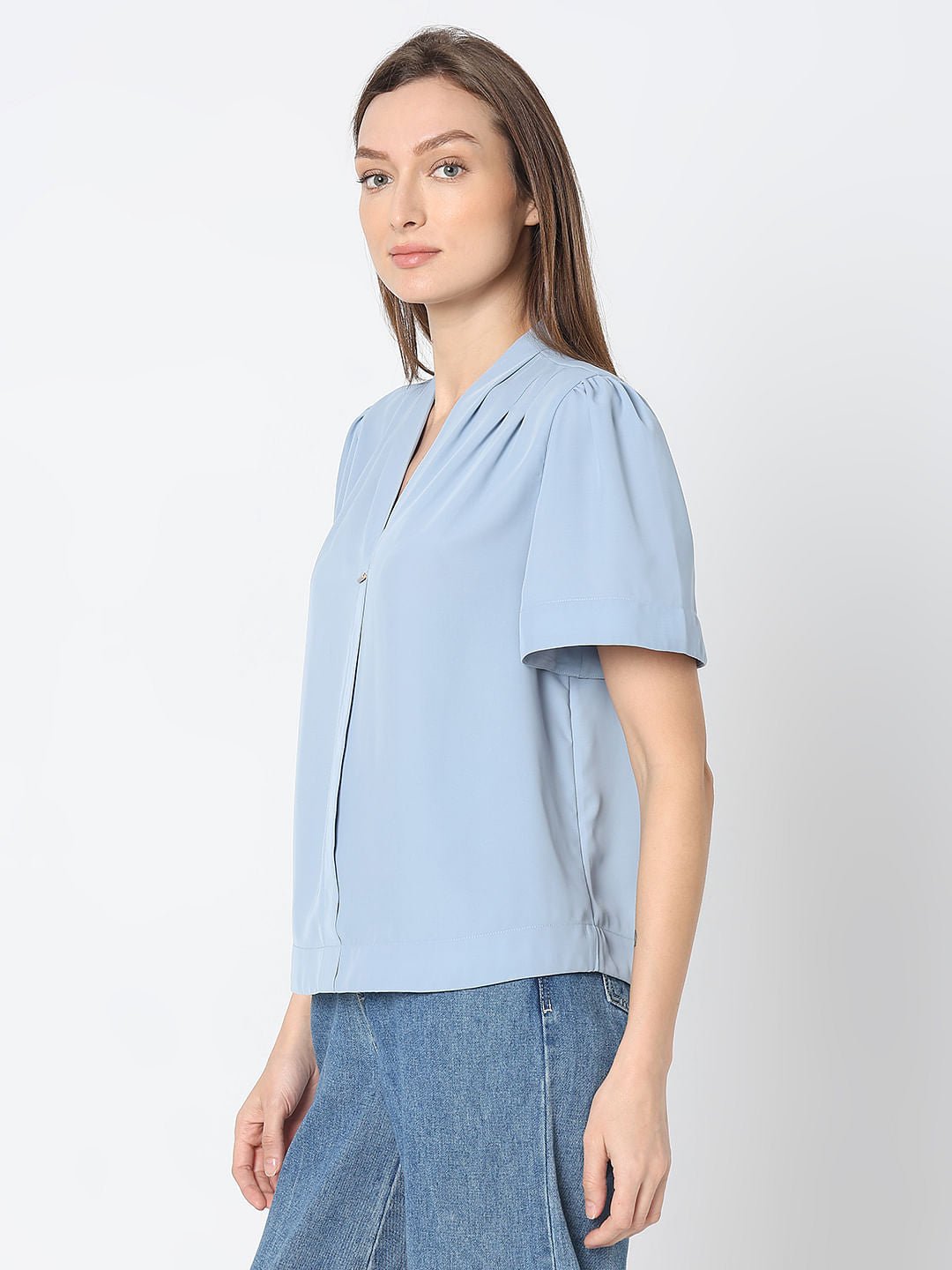 LIGHT BLUE TOP - Image 3