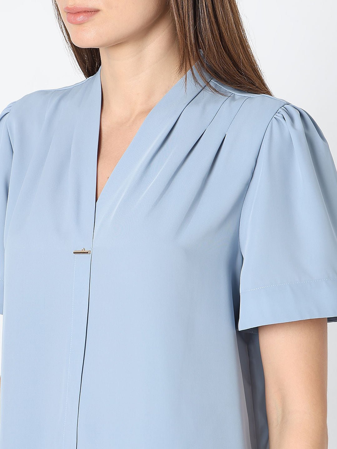 LIGHT BLUE TOP - Image 4