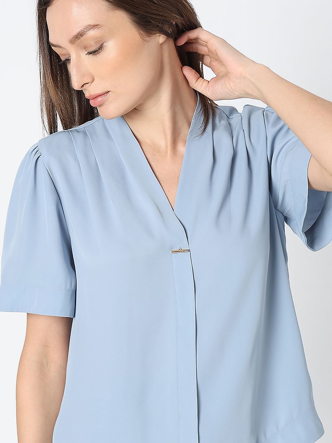 LIGHT BLUE TOP - Image 7