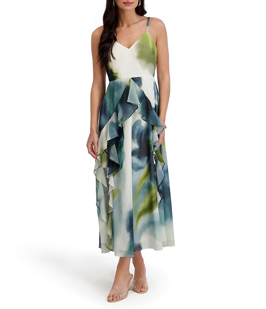 Printed Chiffon Midi Dress  No rating value. Same page link. (0) Write a review