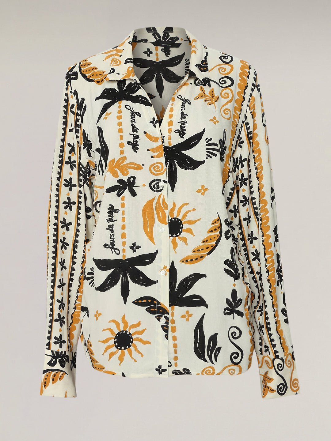 OFF-WHITE FLORAL PRINT SHIRT - Image 7