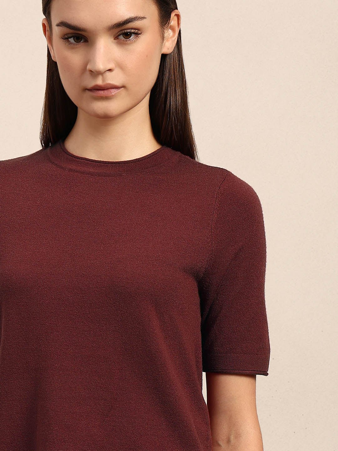 SHORT SLEEVES O-NECK PULLOVER - Image 6