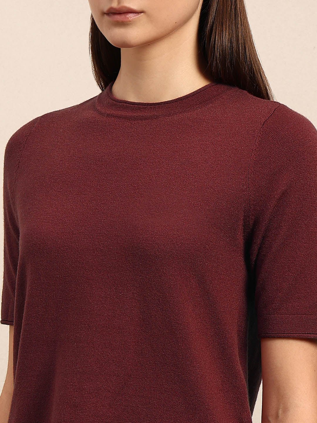 SHORT SLEEVES O-NECK PULLOVER - Image 8