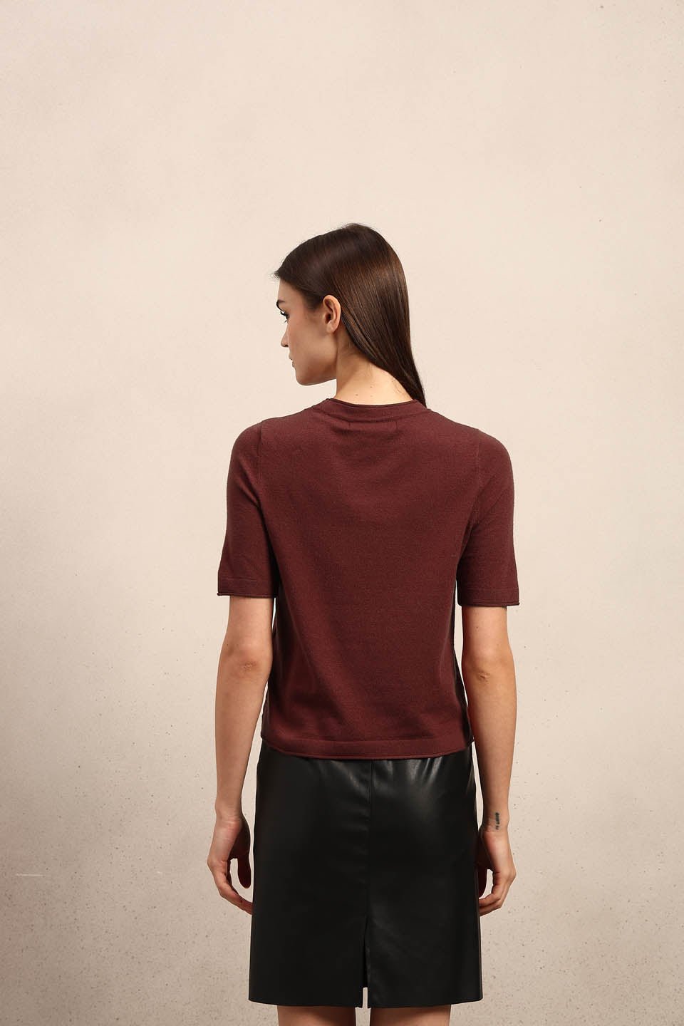 SHORT SLEEVES O-NECK PULLOVER - Image 10