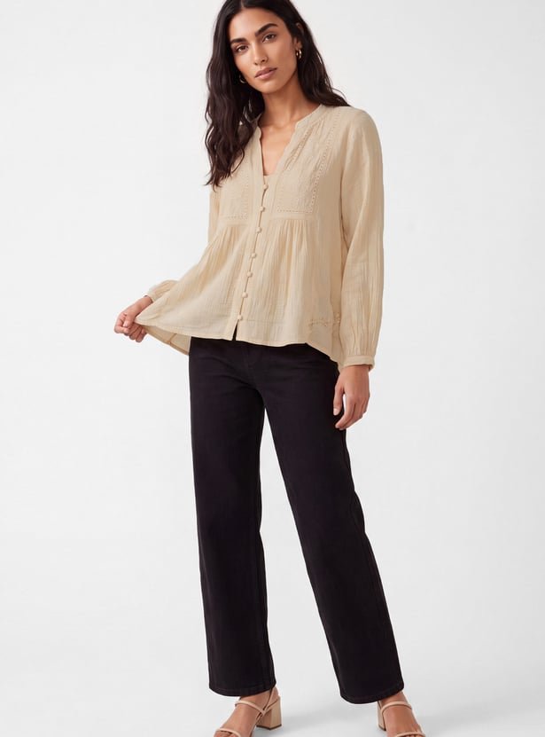 Women Embroidered Top - Image 5