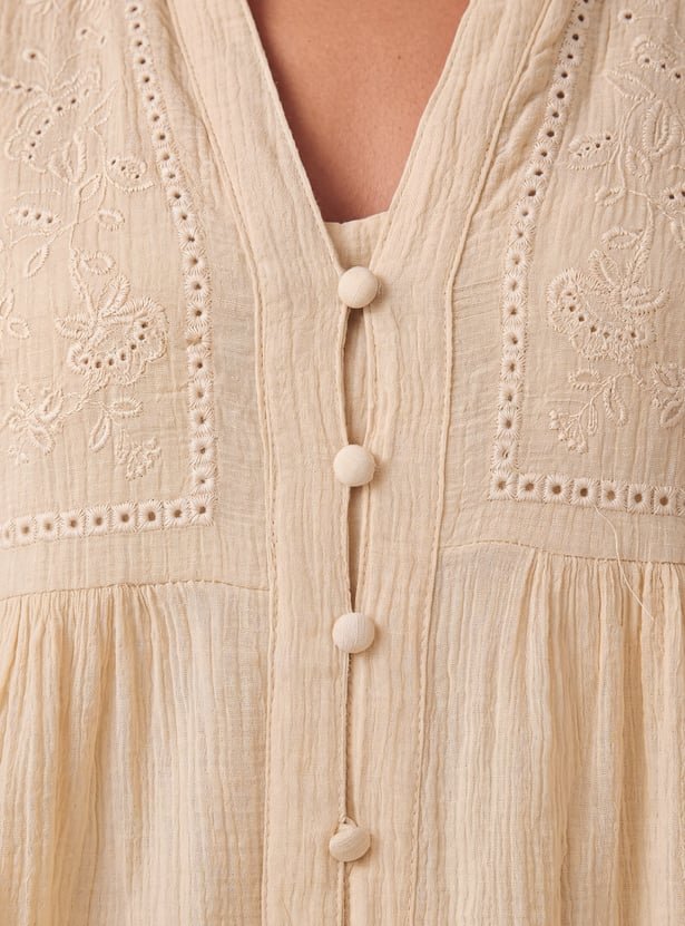 Women Embroidered Top - Image 6