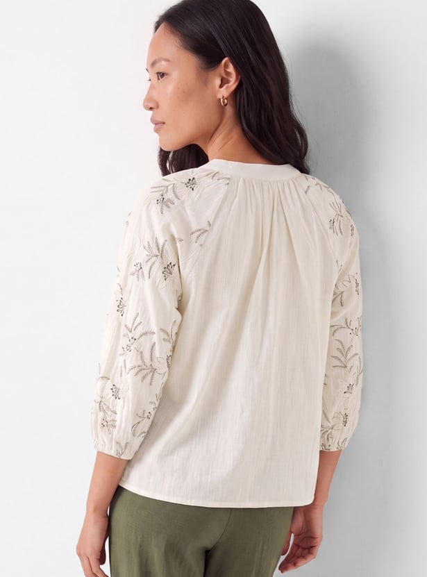 Women Embroidered Top - Image 3