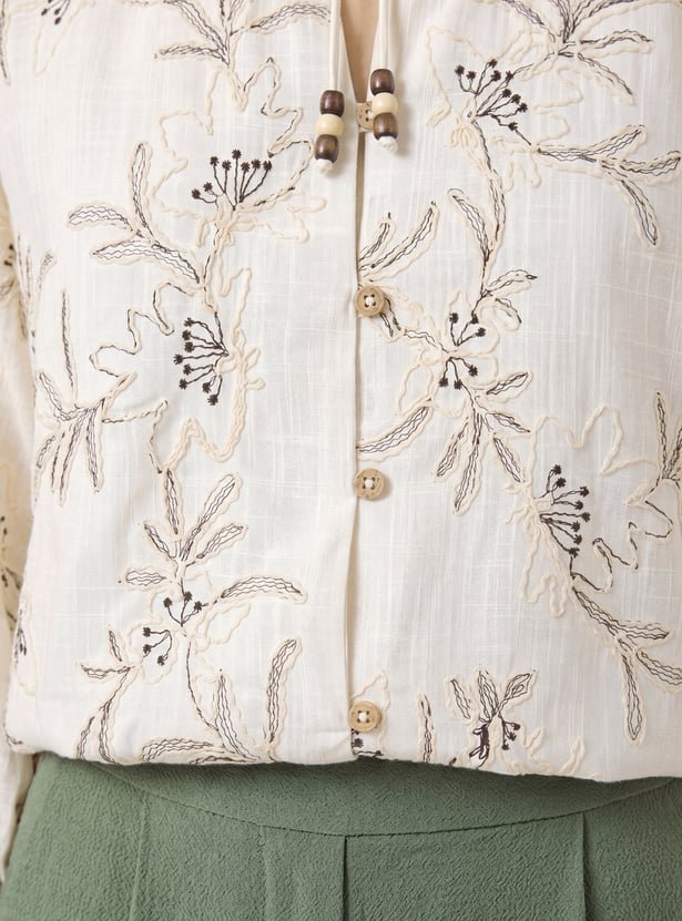 Women Embroidered Top - Image 6