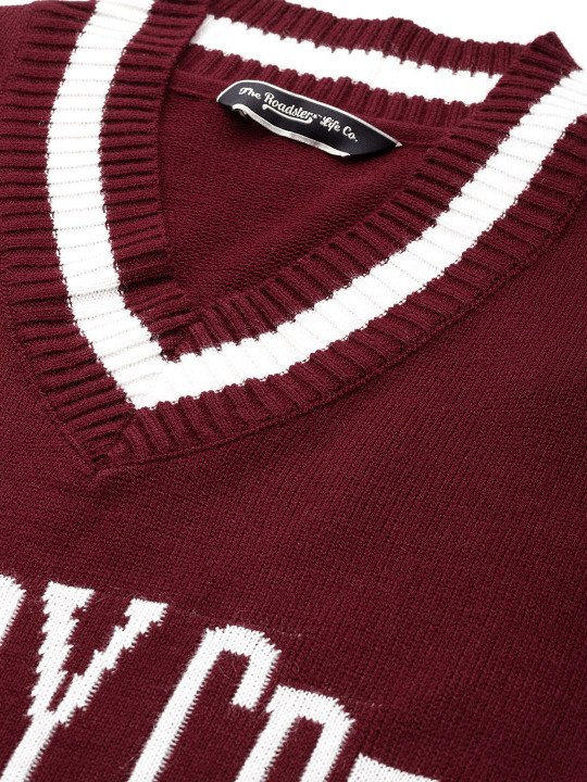 The Lifestyle Co. Typography Acrylic Pullover - Image 2