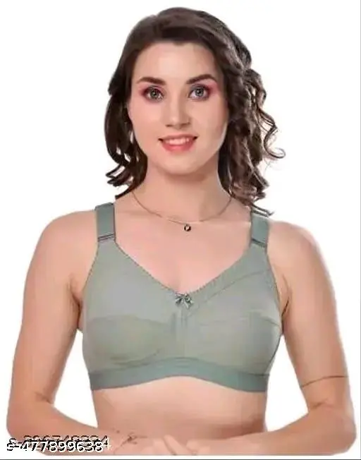 girl women bra fancy bra cotton bra best quality pack 3 - Image 2