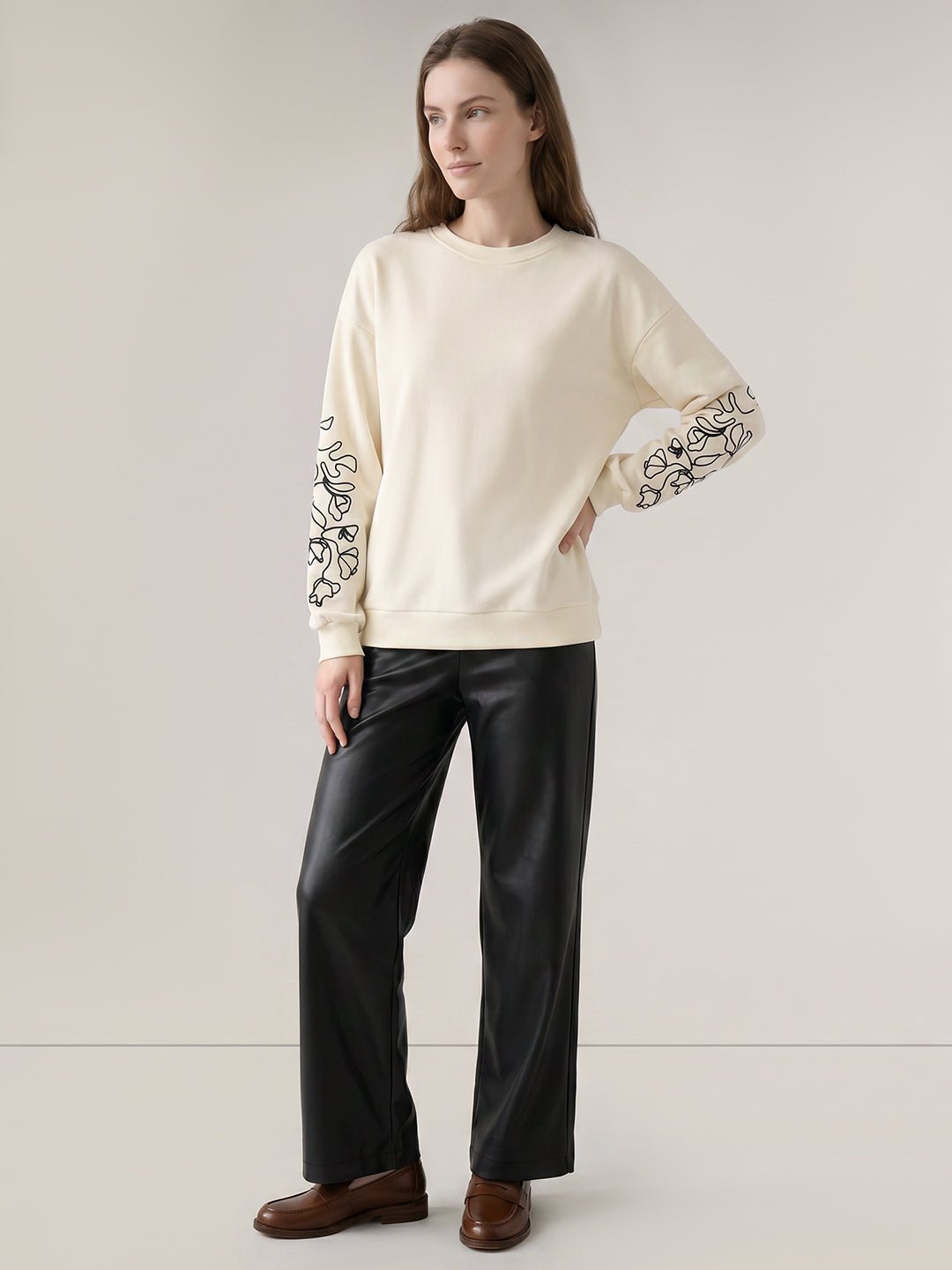 OFF-WHITE O-NECK SWEATSHIRT - Image 5