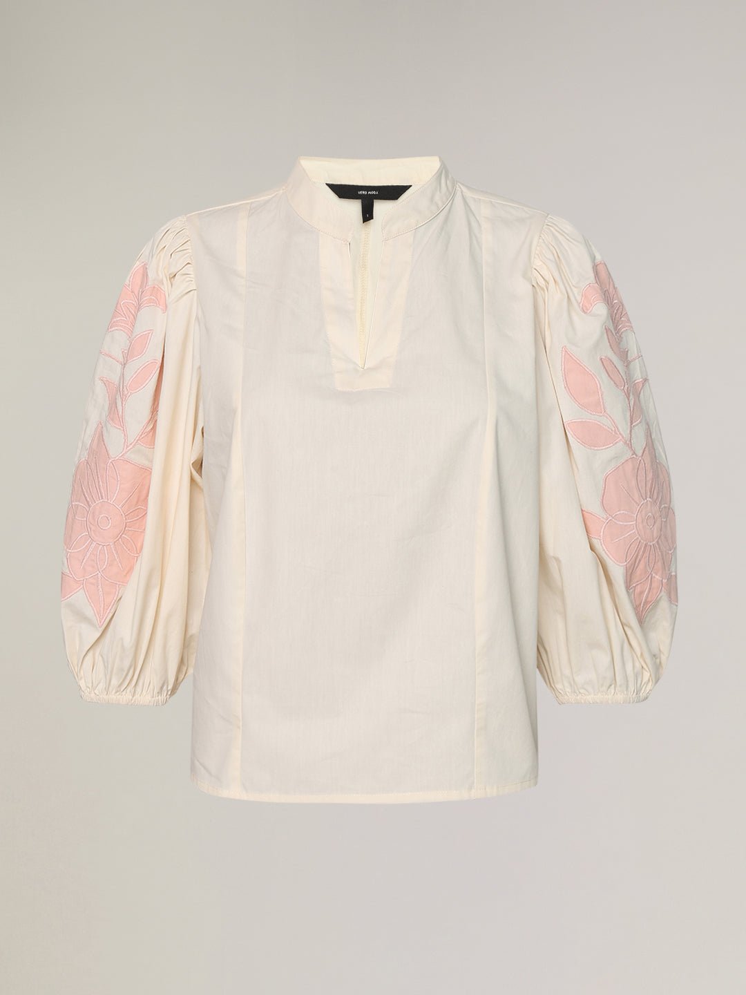 ECRU EMBROIDERED TOP - Image 7