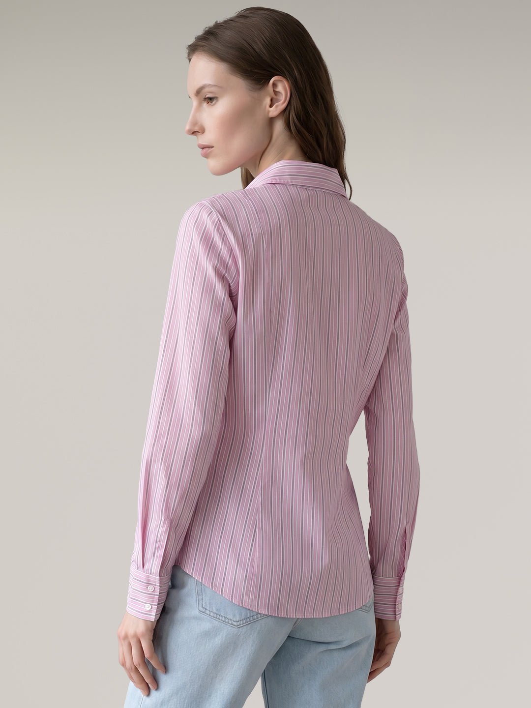 PINK STRIPED SHIRT - Image 4
