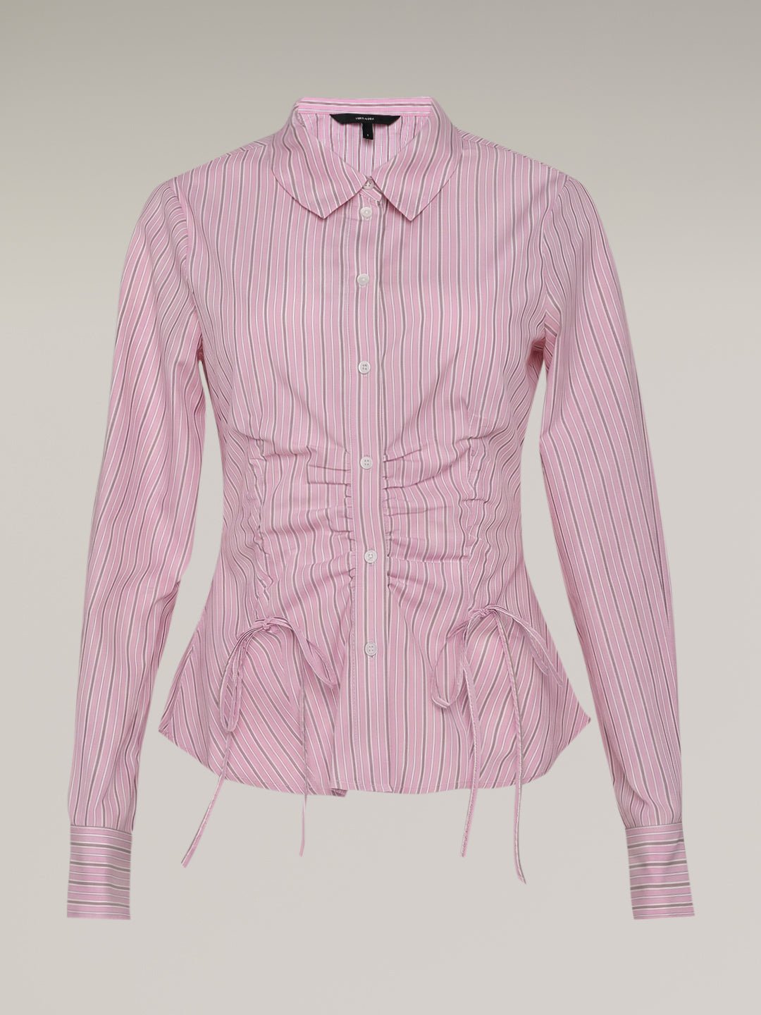 PINK STRIPED SHIRT - Image 7