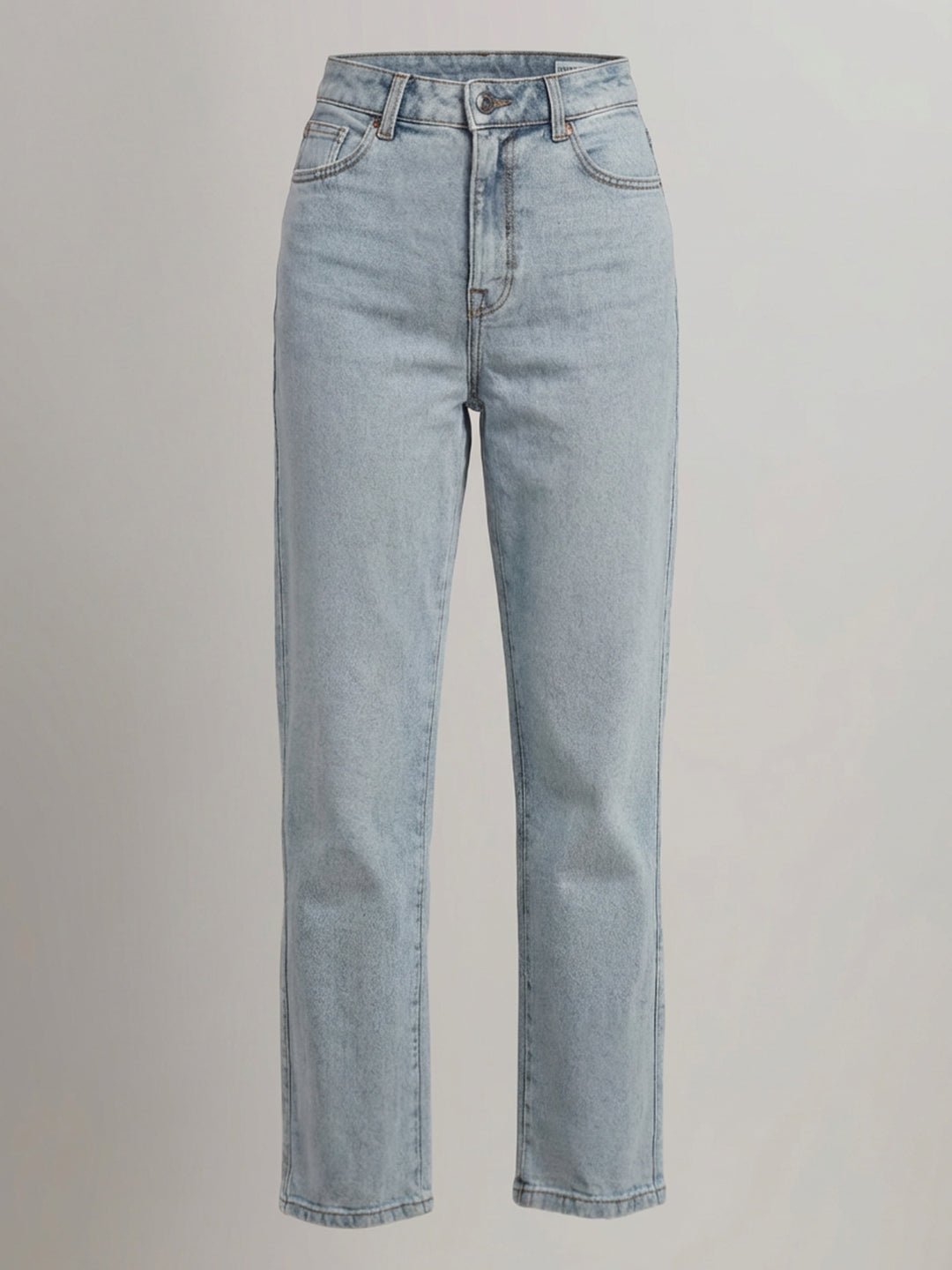 LIGHT BLUE STRAIGHT FIT JEANS - Image 7