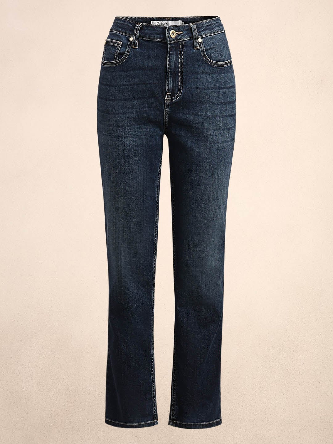 BLUE MID RISE SLIM FIT JEANS - Image 7