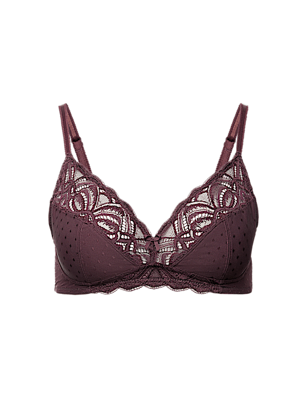 Amelia Lace Non Wired Full Cup Bra (A-E) - Image 6