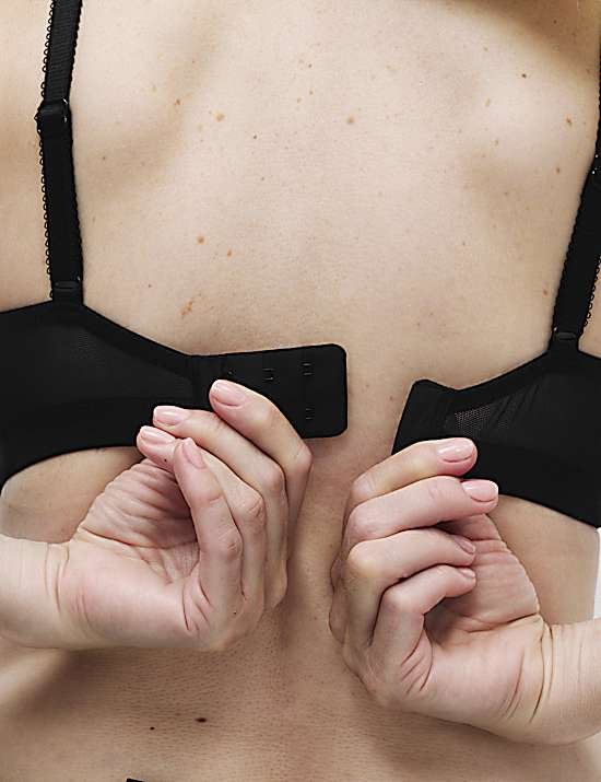Jasmine Lace Non Wired Post Surgery Bra (A-E) - Image 4