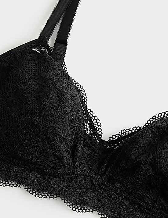 Jasmine Lace Non Wired Post Surgery Bra (A-E) - Image 5