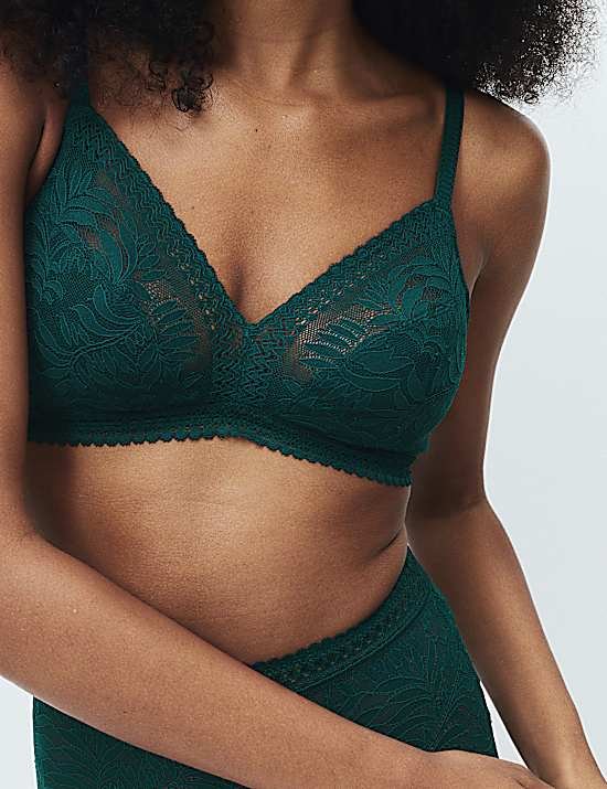 Jasmine Lace Non Wired Post Surgery Bra (A-E)