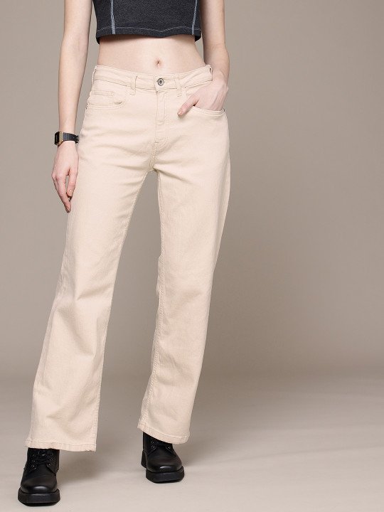 The Life Co. Women Straight Fit Stretchable Jeans - Image 2