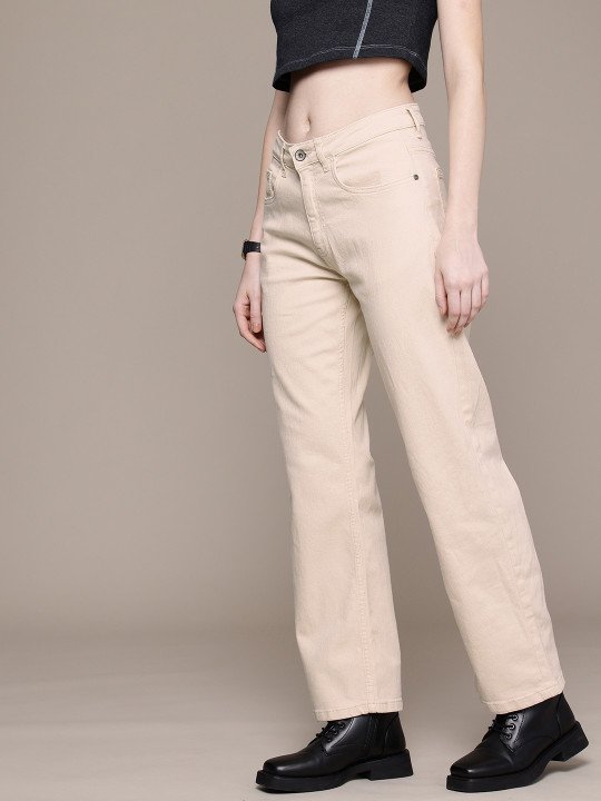 The Life Co. Women Straight Fit Stretchable Jeans - Image 3