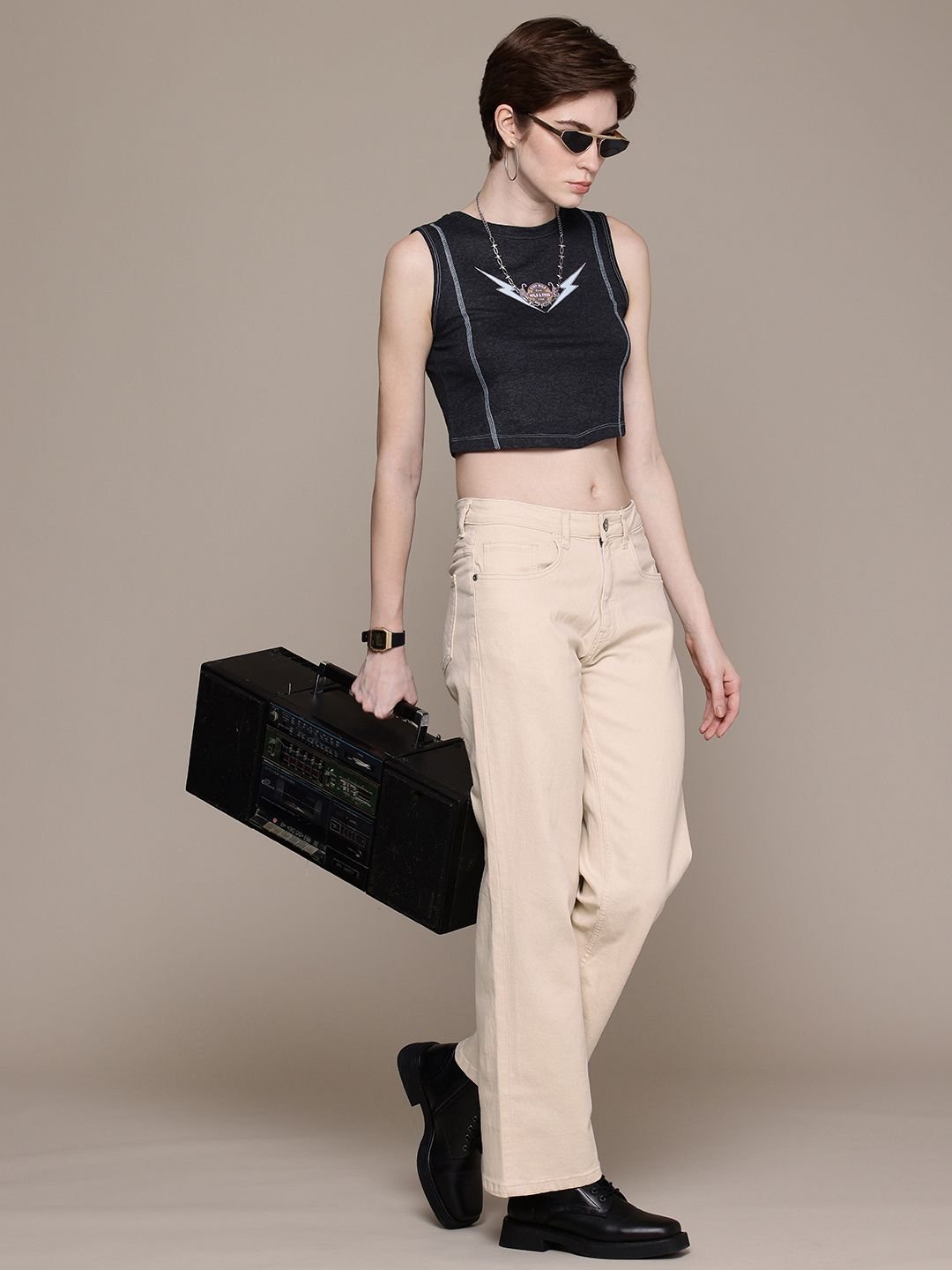 The Life Co. Women Straight Fit Stretchable Jeans - Image 8