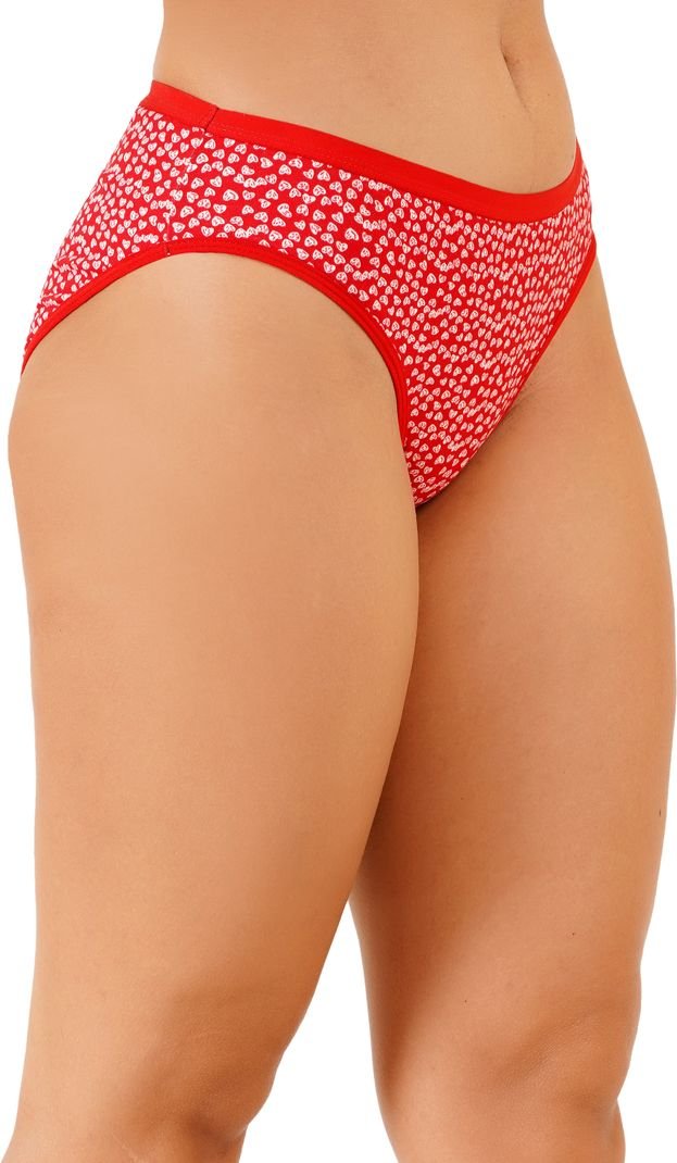 Clovin Pack of 6 Women Hipster Multicolor Panty - Image 3