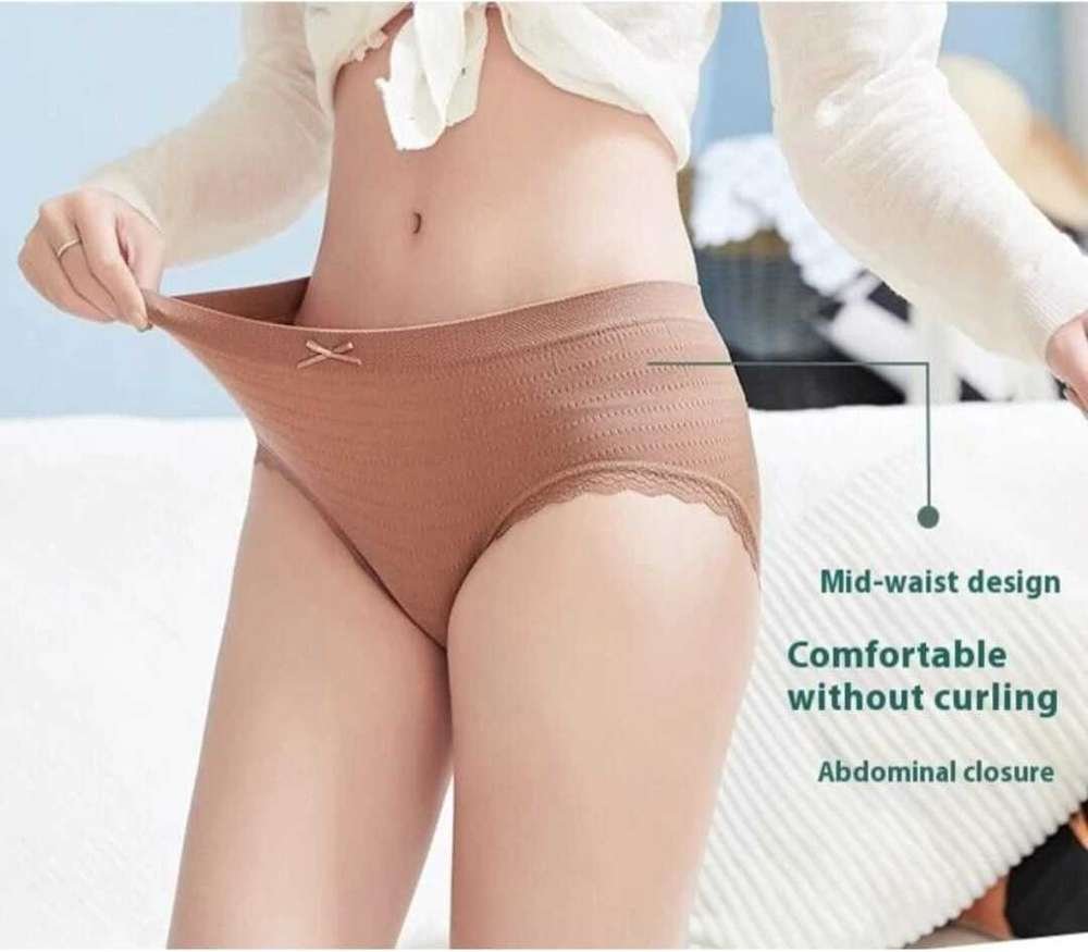 AADHAY Pack of 3 Women Hipster Multicolor Panty - Image 3