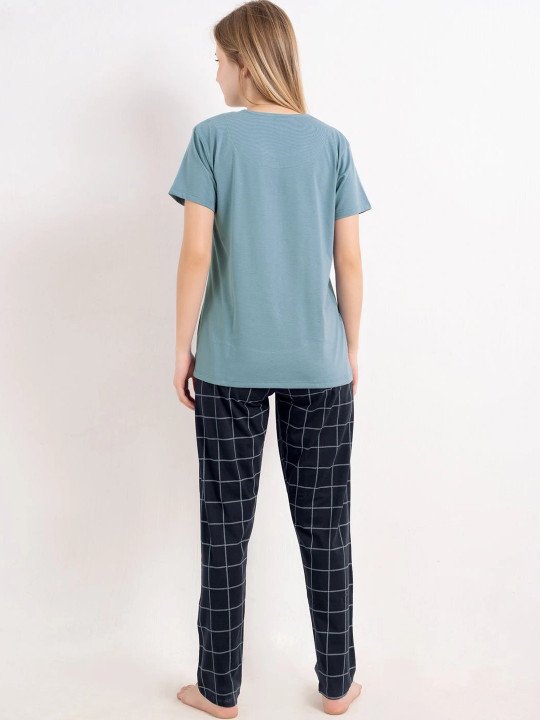 Women Printed Night suit - Image 4