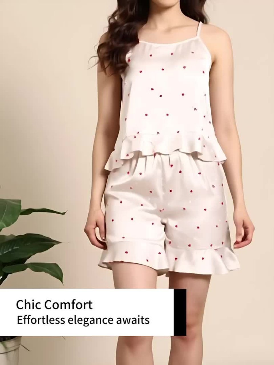 Women Printed Night suit - Image 3