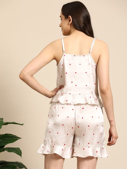 Women Printed Night suit - Image 7