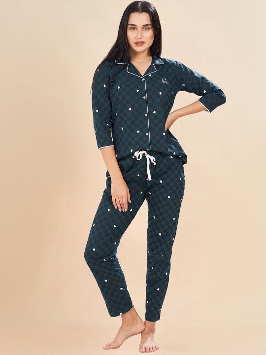 Women Printed Night suit