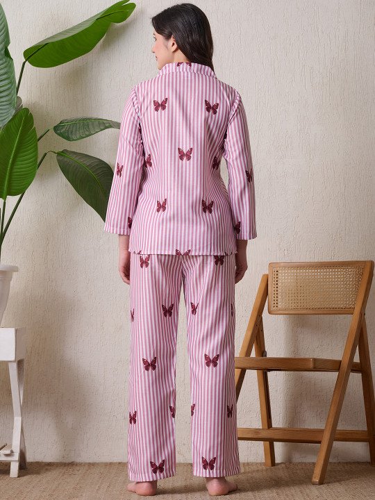 Women Printed Night suit - Image 4