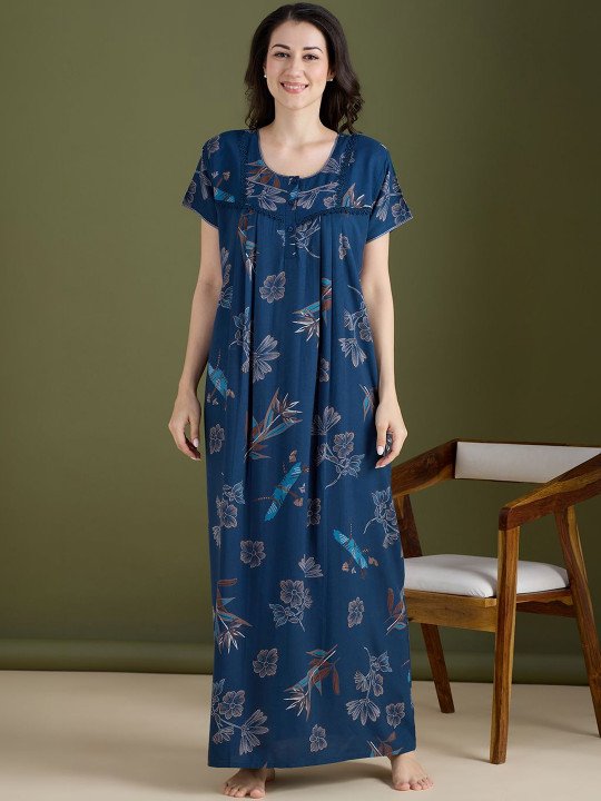 Printed Maxi Nightdress