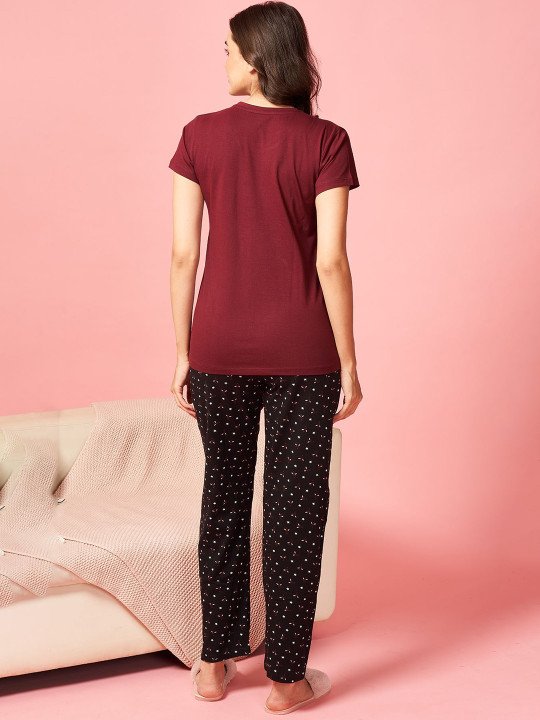 Women Printed Night suit