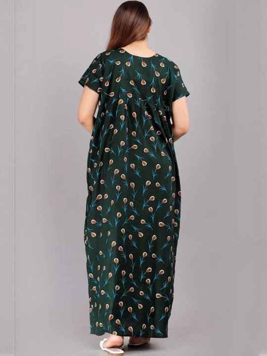 Printed Maxi Nightdress - Image 3