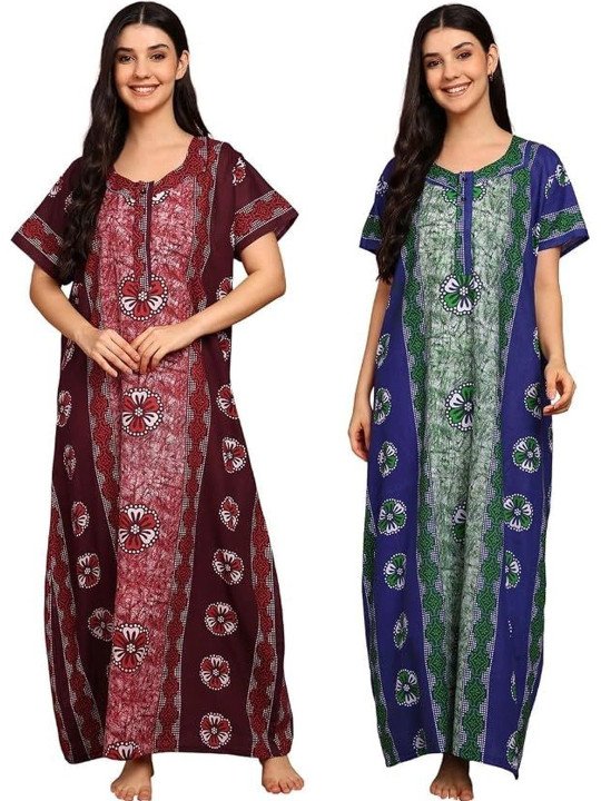 Printed Maxi Nightdress