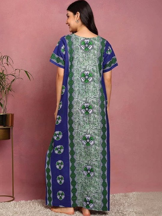 Printed Maxi Nightdress - Image 3