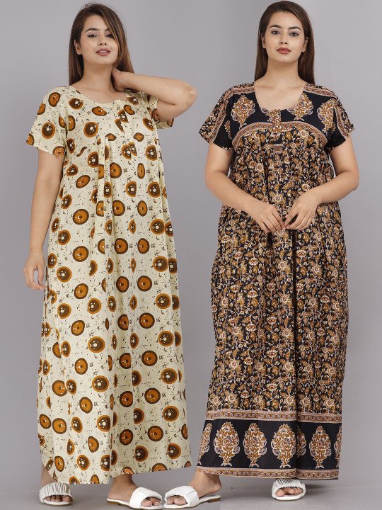 Printed Maxi Nightdress