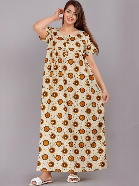 Printed Maxi Nightdress - Image 2
