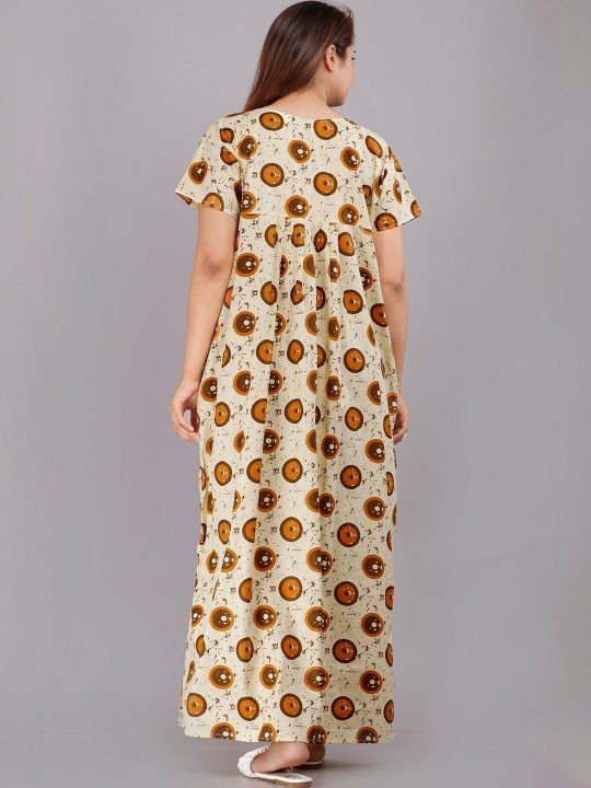 Printed Maxi Nightdress - Image 3
