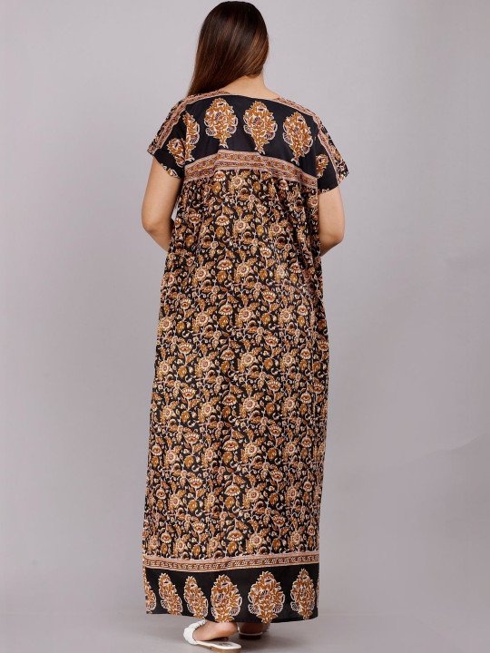 Printed Maxi Nightdress - Image 4