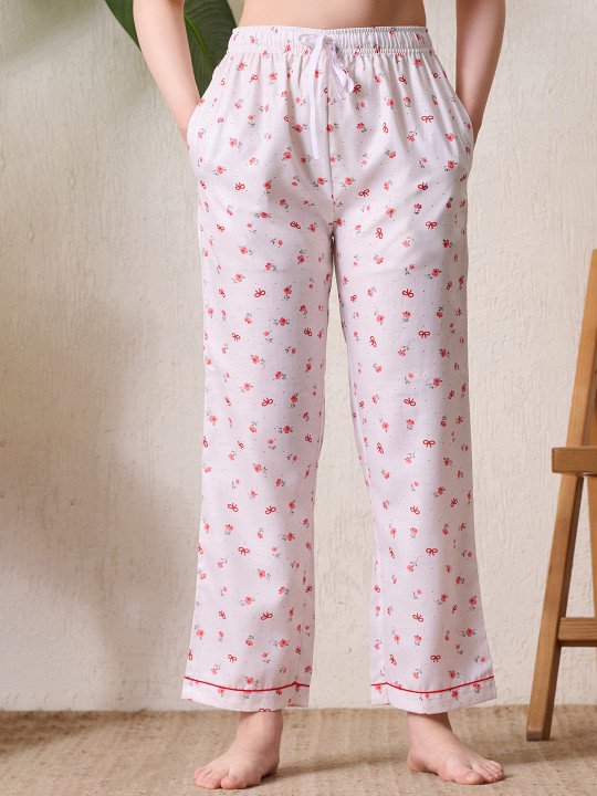 Women Printed Night suit - Image 8