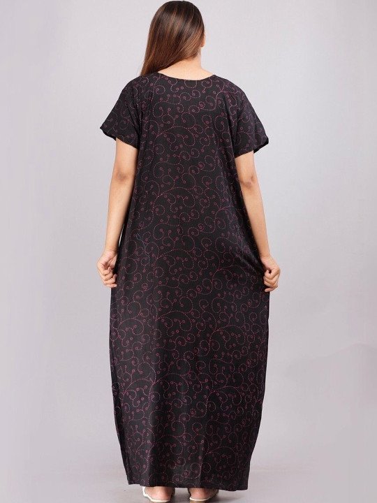 Printed Maxi Nightdress - Image 2