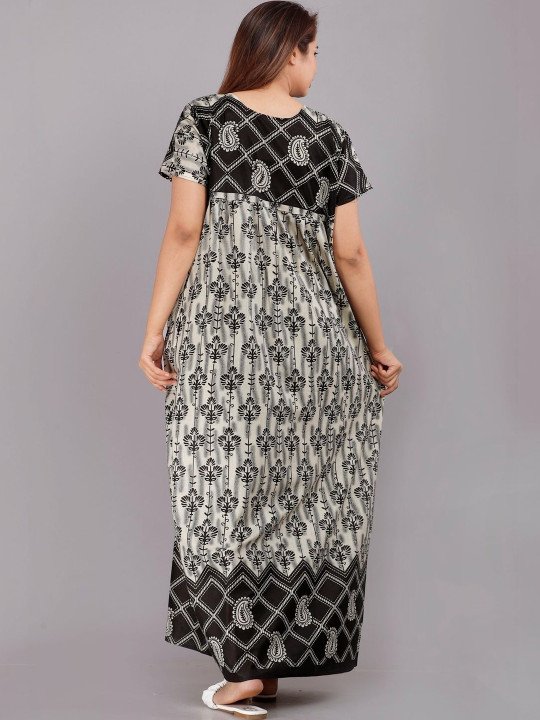 Printed Maxi Nightdress - Image 2