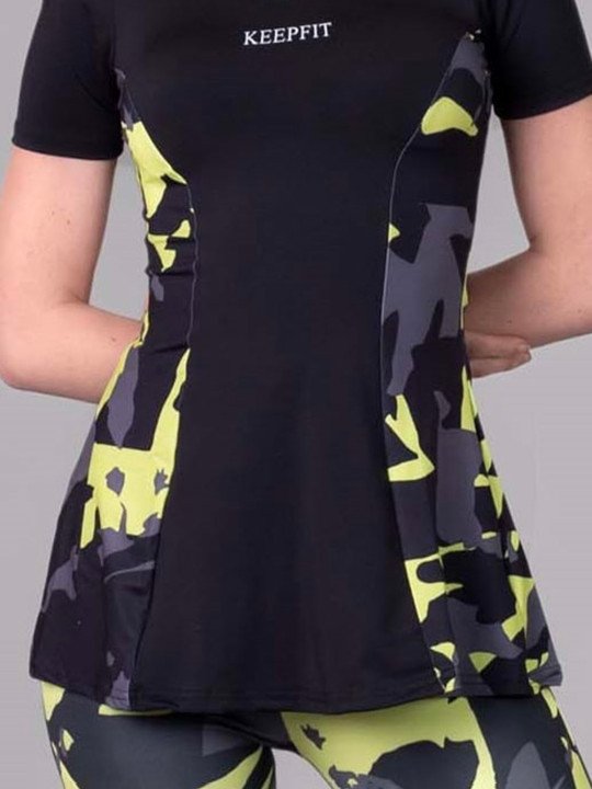 Women's Camouflage Printed 2-Piece Padded Swimset - Image 2