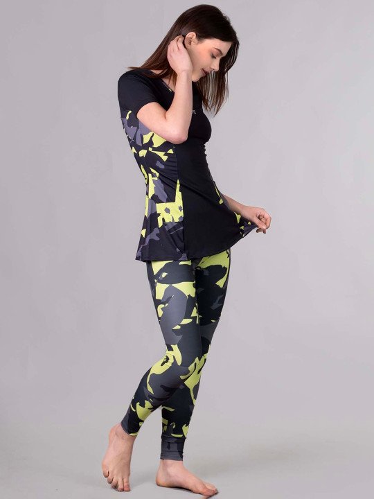 Women's Camouflage Printed 2-Piece Padded Swimset - Image 3