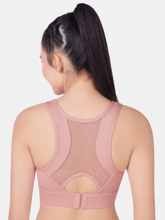 Women Full Coverage All Day Comfort Removable Padding Rapid-Dry Sports Bra